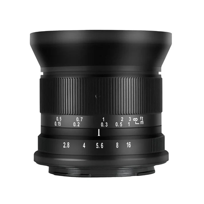 7Artisans MF 12mm f/2.8 Mark II APS-C lens for Sony E/Fuji X